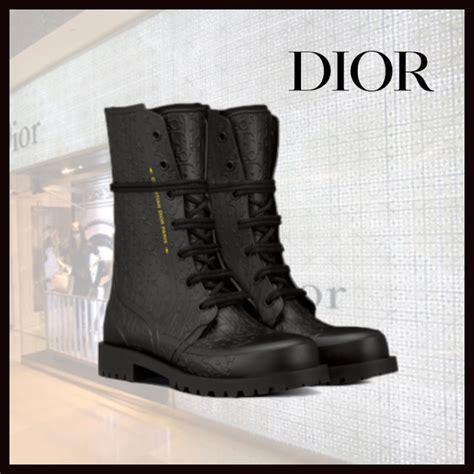 Diorcamp Ankle Boot Uber Black Dior Oblique .